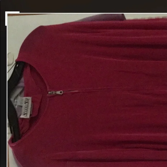 New Vikki Vi California Raspberry Jacket 1X Nordstrom made USA Maternity Barbie - Picture 2 of 16